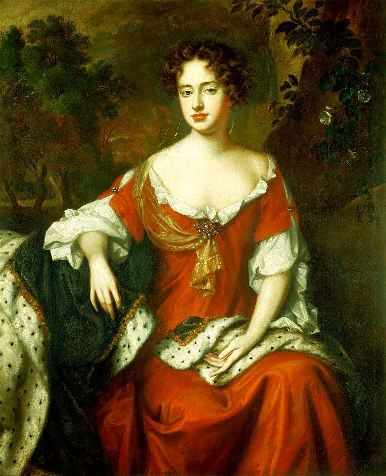 Willem Wissing (1656-87) - Queen Anne (1665-1714) when Princess of Denmark - RCIN 405884 - Royal Collection