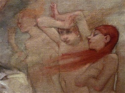 WILLETTE Adolphe,1884 - Parce Domine - Detail 078