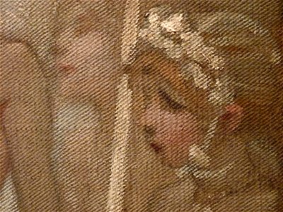 WILLETTE Adolphe,1884 - Parce Domine - Detail 089