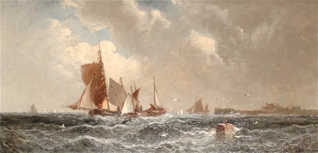 William Anslow Thornley - A busy channel