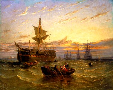 William Adolphus Knell (1802-1875) - Indiaman in the Thames - BHC1228 - Royal Museums Greenwich