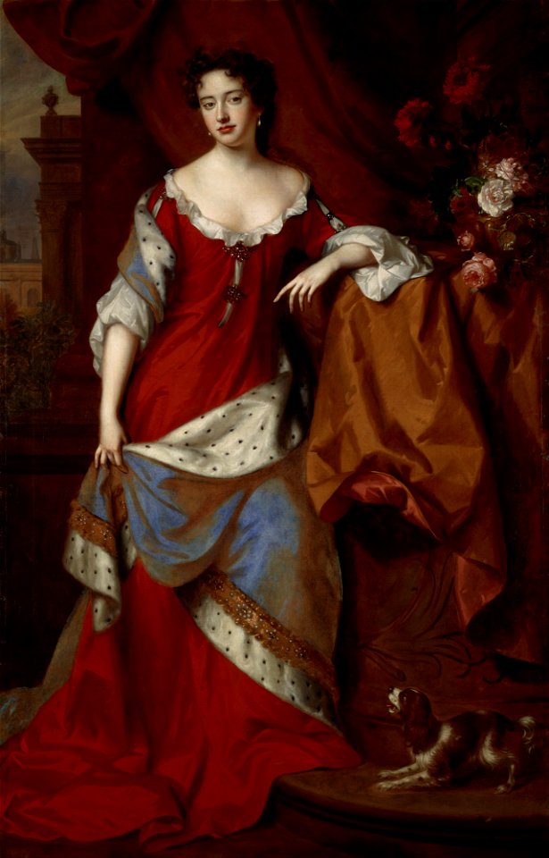 Willem Wissing and Jan van der Vaardt - Queen Anne, when Princess of Denmark, 1665 – 1714 - Google Art Project