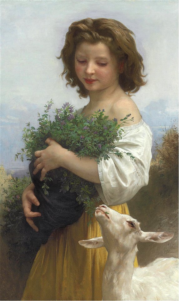 William Adolphe Bouguereau - La Petite Esméralda