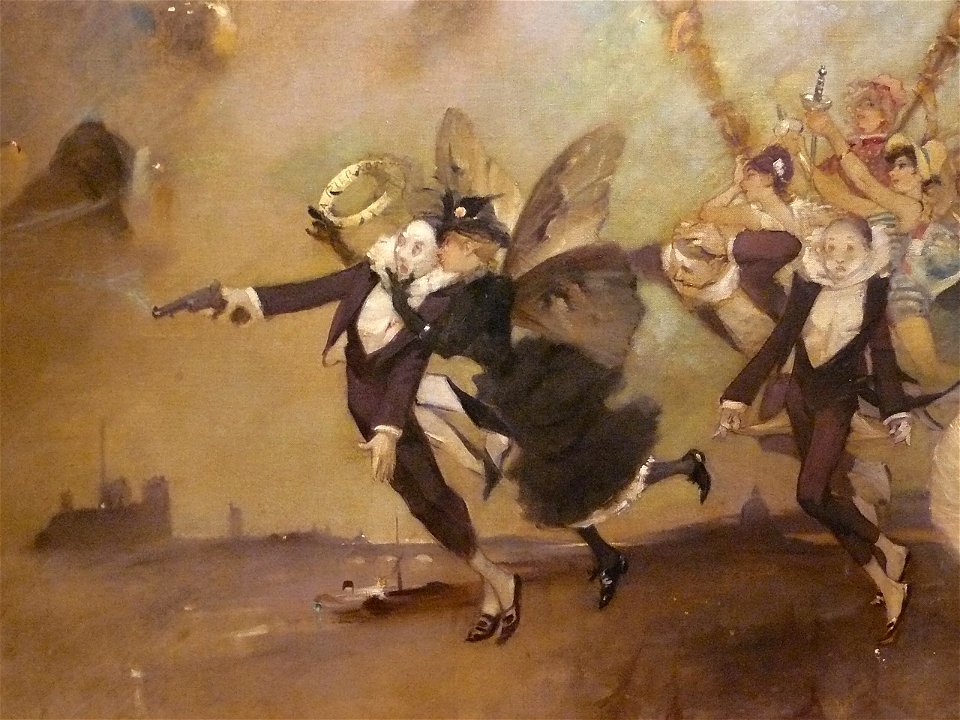 WILLETTE Adolphe,1884 - Parce Domine - Detail 003