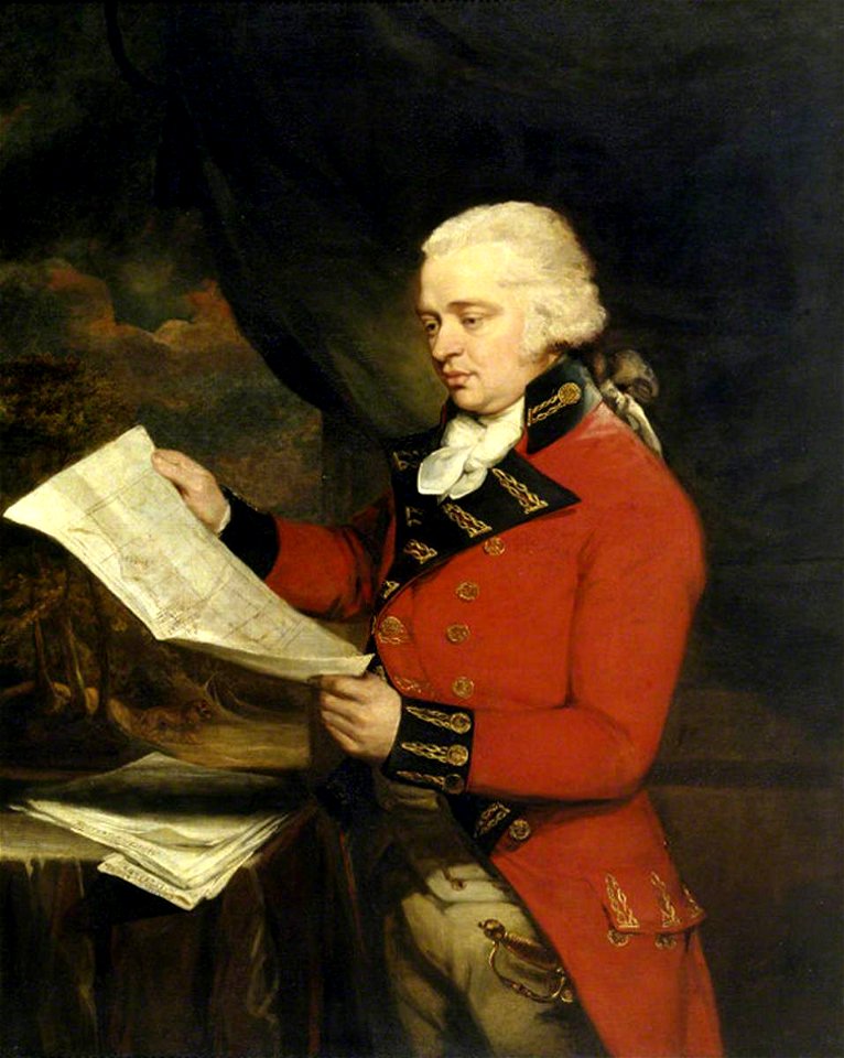 William Beechey (1753-1839) - James Legge Willis (1761–1817), Holding a Map of Bambouk - 624180 - National Trust