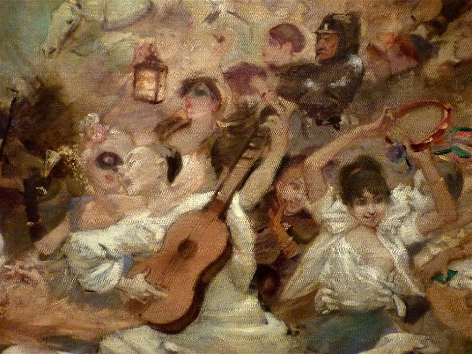 WILLETTE Adolphe,1884 - Parce Domine - Detail 034
