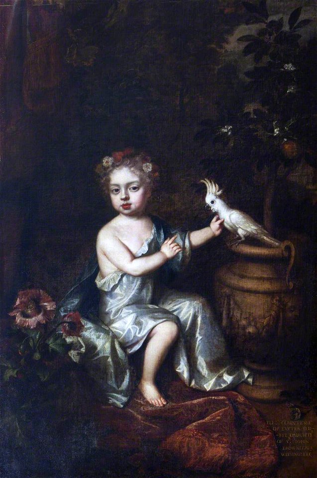 Willem Wissing (1656-1687) - Elizabeth Brownlow (1681–1723), Later Countess of Exeter, as a Child - 436035 - National Trust