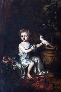 Willem Wissing (1656-1687) - Elizabeth Brownlow (1681–1723), Later Countess of Exeter, as a Child - 436035 - National Trust
