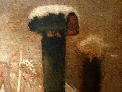 WILLETTE Adolphe,1884 - Parce Domine - Detail 087