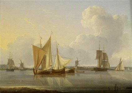 William Anderson (1757-1837) - Limehouse Reach, London - BHC1878 - Royal Museums Greenwich