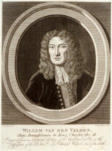 Willem van de Velde, by Gerard Sibelius after Godfrey Kneller