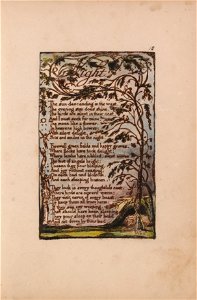 William Blake - Songs of Innocence and of Experience, Plate 18, Night (Bentley 20) - Google Art Project