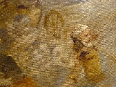 WILLETTE Adolphe,1884 - Parce Domine - Detail 056