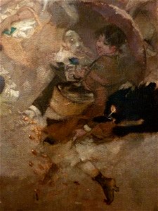 WILLETTE Adolphe,1884 - Parce Domine - Detail 130