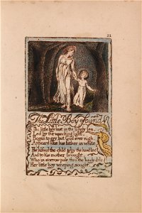 William Blake - Songs of Innocence and of Experience, Plate 22, The Little Boy Found (Bentley 14) - Google Art Project. Free illustration for personal and commercial use.