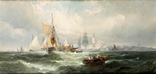 William Anslow Thornley - Off Harwich