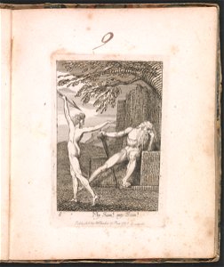 William Blake - For Children. The Gates of Paradise, Plate 10, My Son! my Son! - Google Art Project