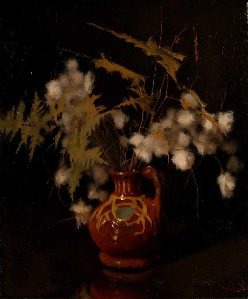 Willem Witsen - Kruikje met pluisbloemen - SK-A-2950 - Rijksmuseum
