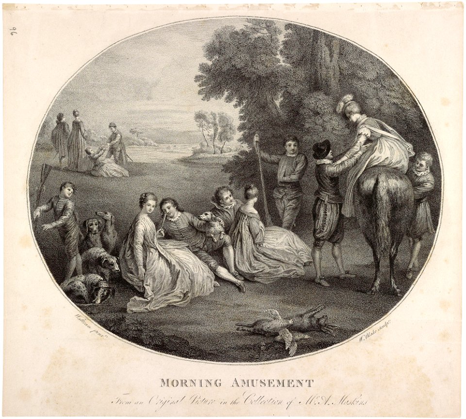 William Blake - Morning Amusement
