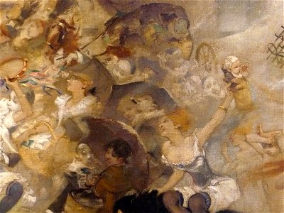 WILLETTE Adolphe,1884 - Parce Domine - Detail 053