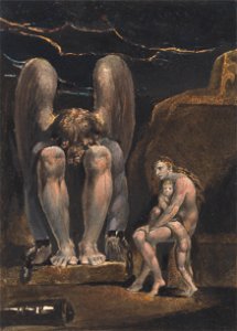 William Blake - America. A Prophecy, Plate 1, Frontispiece - Google Art Project