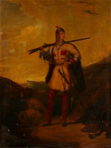 William Allan (1782-1850) - Frederick William Robert Stewart (1805–1872), Viscount Castlereagh, Later 4th Marquess of Londonderry, Wearing Hunting Costume - 1221324 - National Trust