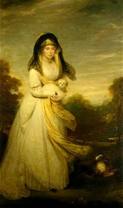 William Beechey (1753-1839) - Queen Charlotte of Mecklenburg-Strelitz (1744–1818) - 446659 - National Trust. Free illustration for personal and commercial use.