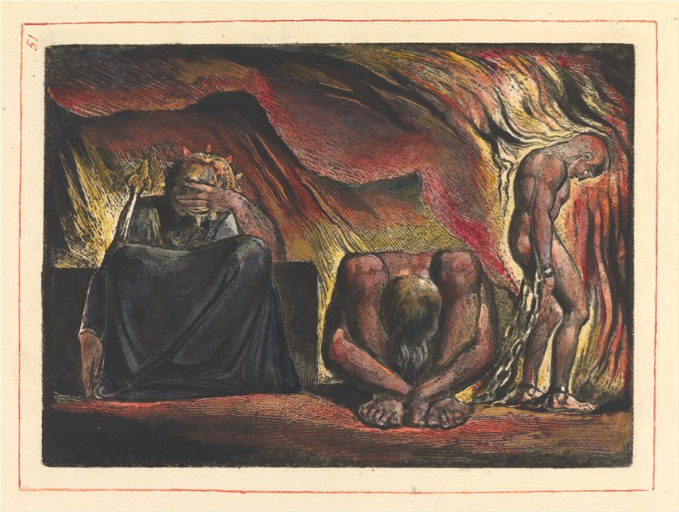 William Blake - Jerusalem, Plate 51 - Google Art Project