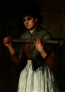 William Bankes Fortescue The milk maid