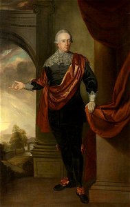 William Bell (1740-1804) - John Hussey Delaval (1728–1808), Bt, Later Lord Delaval, in Van Dyck Dress - 1276897 - National Trust