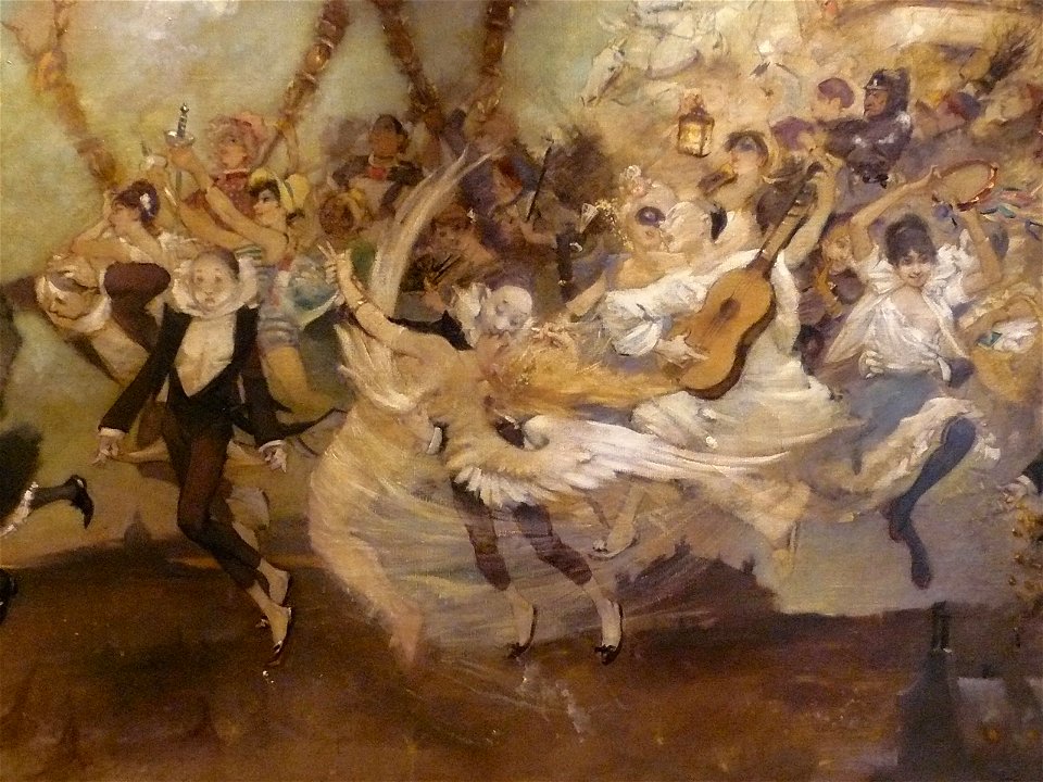 WILLETTE Adolphe,1884 - Parce Domine - Detail 019