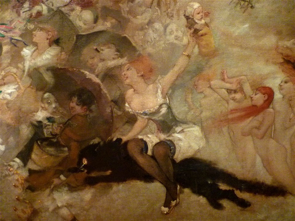 WILLETTE Adolphe,1884 - Parce Domine - Detail 055