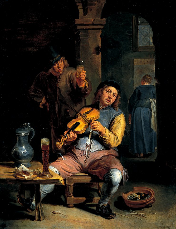 Willem van Herp (I) - The Blind Fiddler