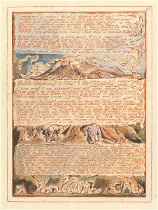 William Blake - Jerusalem, Plate 23, Jerusalem! Jerusalem!.... - Google Art Project