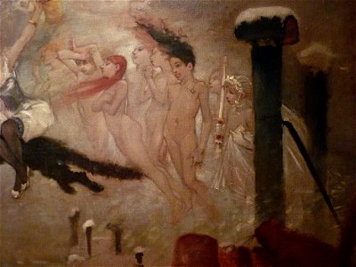 WILLETTE Adolphe,1884 - Parce Domine - Detail 075