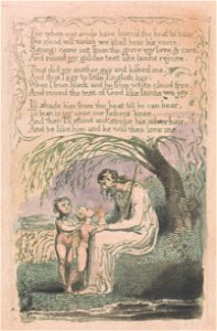 William Blake - Songs of Innocence and of Experience, Plate 6, The Little Black Boy (Bentley 10) - Google Art Project