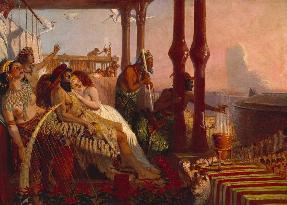 William Bell Scott - The Eve of the Deluge - Google Art Project