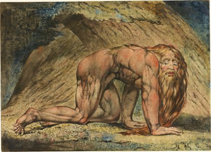 William Blake - Nebuchadnezzar (Minneapolis)