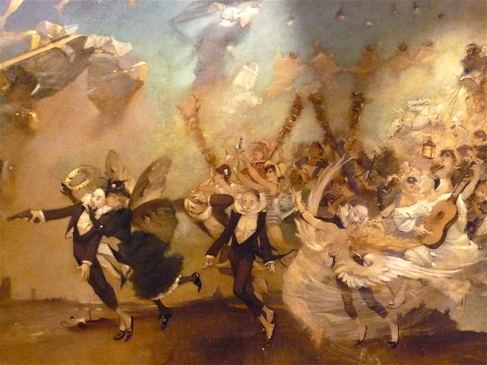 WILLETTE Adolphe,1884 - Parce Domine - Detail 002