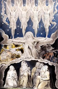 William Blake - The Book of Job - When the Morning Stars Sang Together - WGA02228