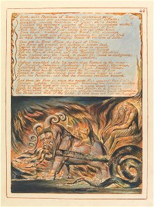 William Blake - Jerusalem, Plate 46, Bath, mild Physician.... - Google Art Project
