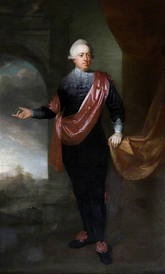 William Bell (1740-1804) - John Hussey Delaval (1728–1808), Bt, Later Lord Delaval, in Van Dyck Dress - 1276762 - National Trust