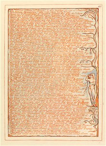 William Blake - Jerusalem, Plate 49, The secret coverts of Albion.... - Google Art Project