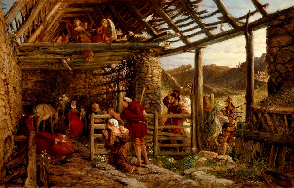 William Bell Scott - The Nativity