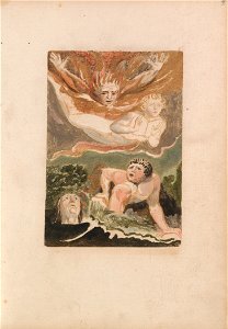 William Blake - The First Book of Urizen, Plate 4 (Bentley 24) - Google Art Project