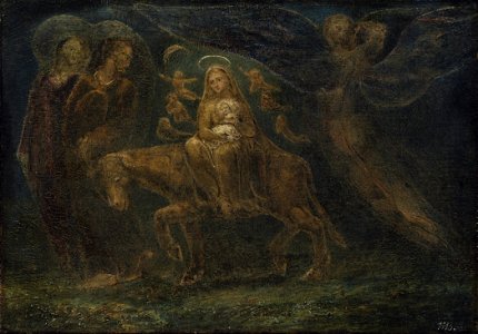 William Blake - The Flight into Egypt (1799)