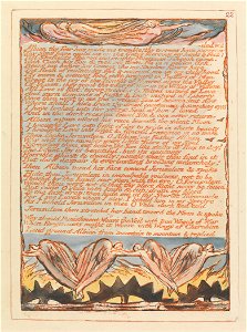 William Blake - Jerusalem, Plate 22, Albion thy Fear has made me tremble.... - Google Art Project