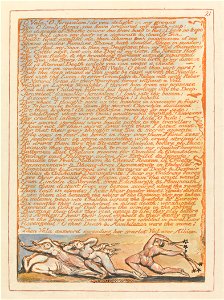 William Blake - Jerusalem, Plate 21, O Vala! O Jerusalem.... - Google Art Project