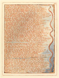William Blake - Jerusalem, Plate 82, I have heard Jerusalems groans.... - Google Art Project