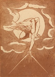 William Blake - Europe. A Prophecy, Frontispiece Proof Impression - Google Art Project. Free illustration for personal and commercial use.